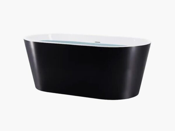 Matte Black Bath